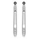 thumbnail image 1 of Pinzas KitchenAid de acero inoxidable con bordes festoneados de 18 cm, color plateado, 1 of 3