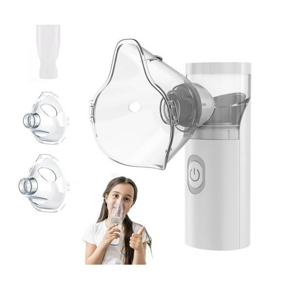 Kit Nebulizador Inhalador Portátil Recargable Niños Adultos