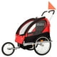 thumbnail image 1 of Carro arrastre trailer para bicicletas 2 niños BeRide Rojo, 1 of 6