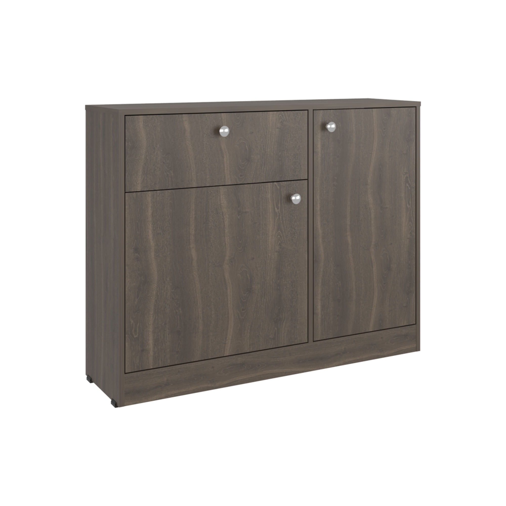 Comoda Praga 1 Cajon 2 Puertas Milan 80x100x30.2cm