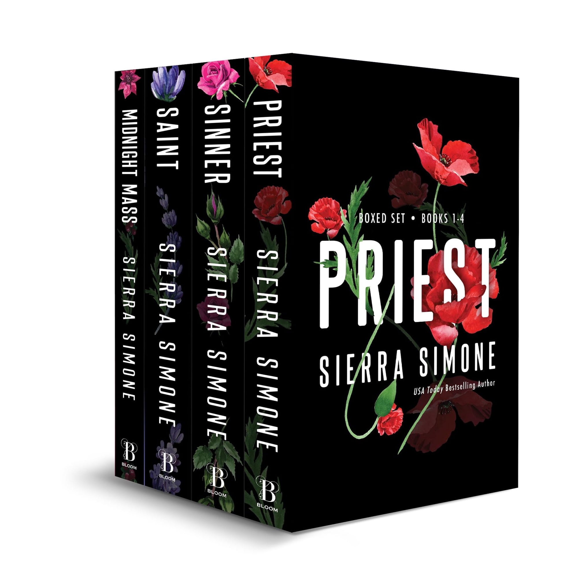 Bloom Books - Set De Libros En Caja Priest De Sierra Simone