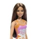 thumbnail image 2 of Muñeca Barbie playa traje de baño naranja flores tropicales, 2 of 7