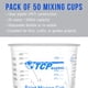 thumbnail image 4 of Vasos para mezclar TCP Global, 600 ml, desechables, transparentes, graduados, 50 unidades, 4 of 6