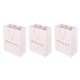 thumbnail image 1 of 3 Piezas Grande La Dama De Honor Boda Fiesta Papel Regalo Favor Bolsa Mango Blanco, 1 of 5