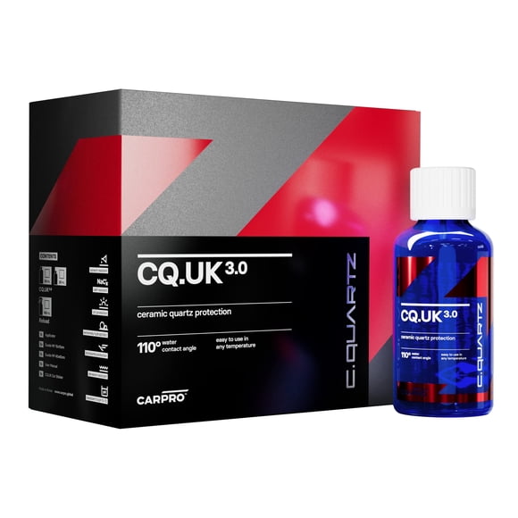 Kit de 50 ml de nanotecnología CARPRO CQUARTZ UK 3.0 de revestimiento cerámico