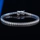 thumbnail image 3 of Pulsera de Tenis de Moissanita de 2.5 Mm de Ancho para Mujer Hombres Unisex Color D Claridad VVS1 Pulsera de Diamantes para Hombre Plata Esterlina 925 Pulseras de Tenis para Mujer Joyería 16-19 Cm, 3 of 11