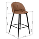 thumbnail image 3 of Pack De 4 Bancos De Bar, 3 of 6