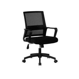 Genérico - Silla De Escritorio Oficina Ryan Color Negro