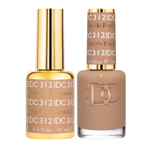 Set de esmaltes en gel DND DC Deep Nude Collection 312 Freckle 15 ml