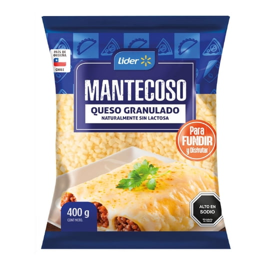 Queso Granulado Mantecoso 400 g Lider