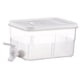 thumbnail image 4 of Dispensador de bebidas de plástico para refrigerador, dispensador de bebidas heladas con grifo, dispensador de jarra de agua potable, hervidor frío , 3L, 4 of 5