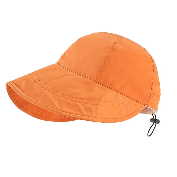 Sombrero reversible 2 en 1 de ala ancha para mujer con protección UV para playa y golf