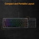 thumbnail image 2 of Teclado para juegos ASUS TUF Gaming K3 Gen II con cable USB negro, 2 of 8