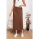 thumbnail image 2 of Falda Larga Mujer Cotelé Full Elasticada Moda 0122, 2 of 4