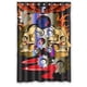 thumbnail image 1 of Cortina de ducha de calavera y engranaje, juego de cortina de baño con ganchos, tamaño 48 x 72 pulgadas, 1 of 3