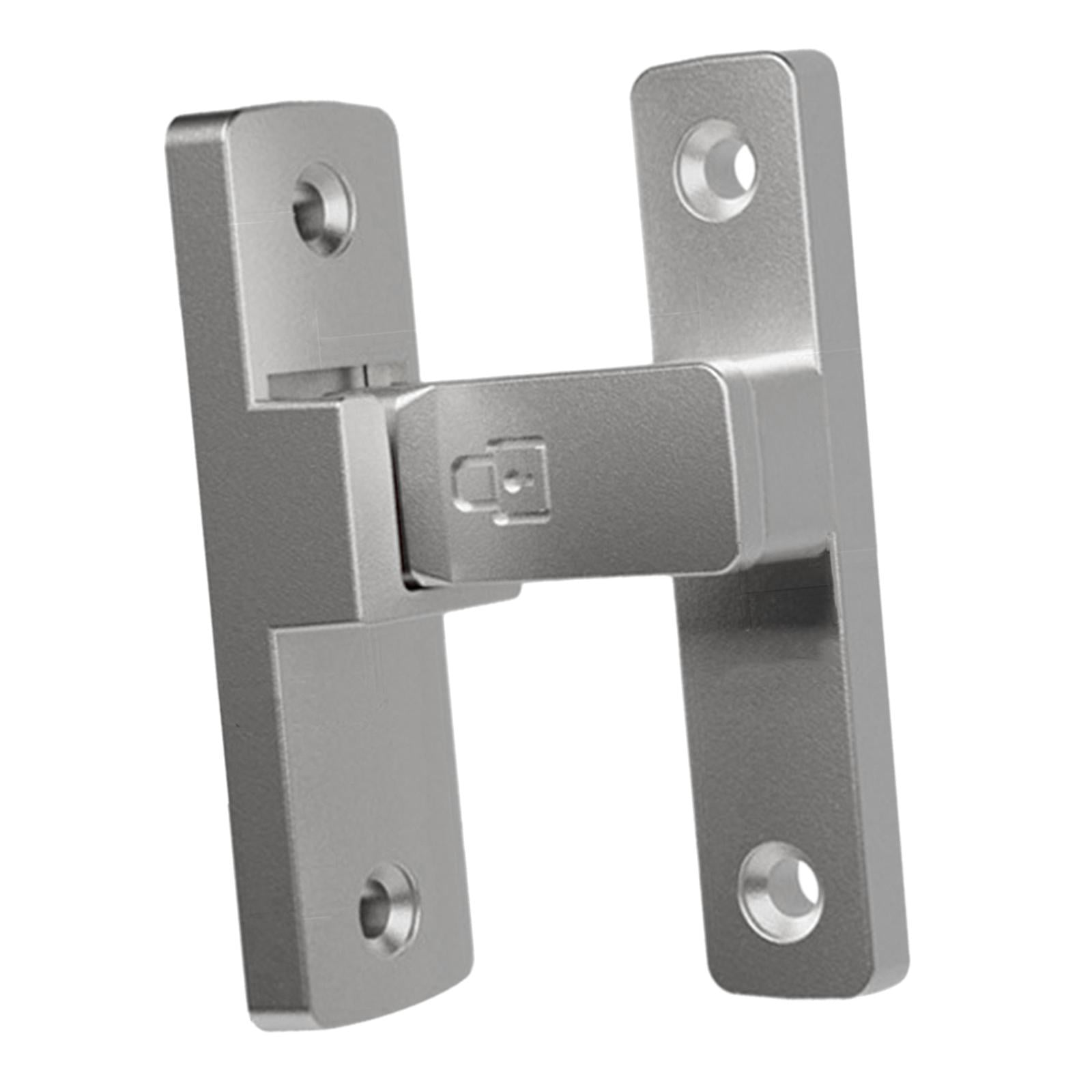 Bothyi - Pestillo De Puerta De 90 Grados, Cerradura De Puerta Para Baño, Puerta Corredera De Granero, Baño Plateado