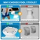 thumbnail image 3 of Banco para Piscina Aquenelle 24" con Patas Ajustables e Impermeable, 3 of 6