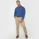 thumbnail image 4 of Camisa Hombre Escocesa Azul Corona, 4 of 5