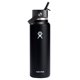 thumbnail image 1 of Botella de agua Hydro Flask Wide Flex Straw Cap 1.2 L negra, 1 of 8