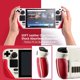 thumbnail image 2 of Funda UYIYE para Steam Deck con Soporte de Cuero – Blanco/Rojo, 2 of 9