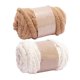 thumbnail image 3 of 2 Uds Hilo Grueso Para Tejer A Mano Hilo Para Manualidades DIY Beige Blanco Y Caqui, 3 of 5