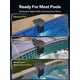 thumbnail image 2 of Luces solares para piscina POOLHACKER, 10 colores y 4 modos para piscina enterrada, 2 of 9