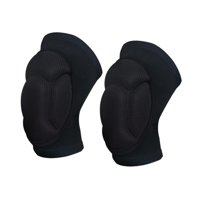 Magideal - Rodilleras, Rodilleras De Soporte, A Prueba De Golpes, Ligeras, Equipo De Protección, Rodilleras Para Correr, Bailar, Fútbol, Baloncesto, Béisbol. Negro M