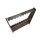 thumbnail image 5 of Estante Para Tacos De Billar Soporte De Suelo Profesional Para Exhibición Estante Para Tacos De Billar De Madera Trapezoidal 10 Agujeros, 5 of 5