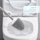 thumbnail image 3 of Set de escobilla y soporte para inodoro Sellemer para baño (paquete de 3), 3 of 7