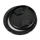 thumbnail image 5 of NUEVO 5inch Black Boat Deck Plate Atornille la tapa de acceso de la escotilla RV ABS Plastic, 5 of 5