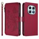 thumbnail image 2 of Funda Cartera Mariposa para [Xiaomi Redmi Note 15 4G/5G] con Soporte y Cremallera Rojo, 2 of 6