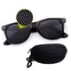 thumbnail image 4 of 1 pieza de gafas de seguridad de malla, gafas protectoras de seguridad antivaho de malla de acero, resistentes a impactos, con montura negra mate, aptas para construcción y trabajos al aire libre., 4 of 8