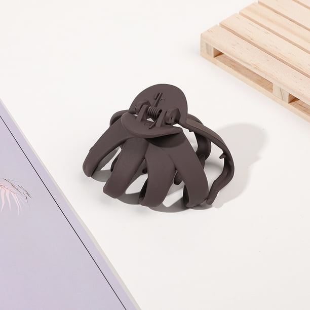 1pc Large Hair Clips For Women Matte Texture Claw For Thick Hair Thin Hair Classic Frosted Hair For Girls