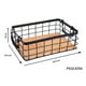 thumbnail image 5 of Canasto Cesto Negro Mate Cesta para Frutas Pequeño, 5 of 6
