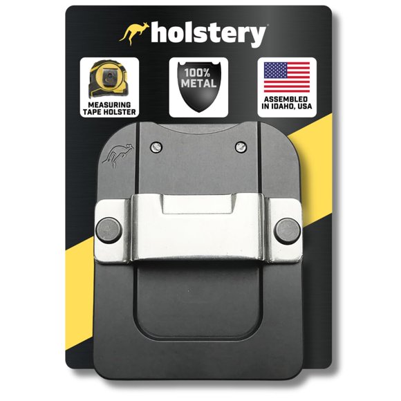 Funda para cinta métrica TapeMaster PRO con clip, color negro