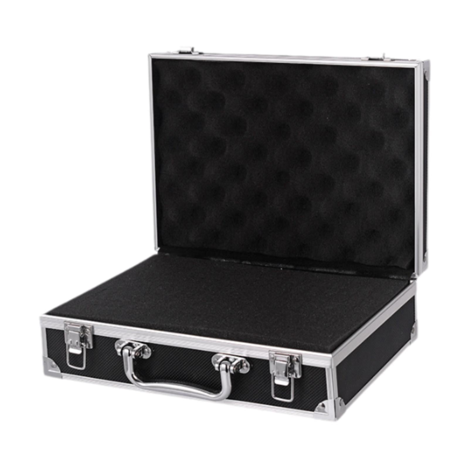 Bothyi - Estuche De Transporte Rígido Portátil Multiusos Para Sistema De Micrófono Caja De Herramientas Negro