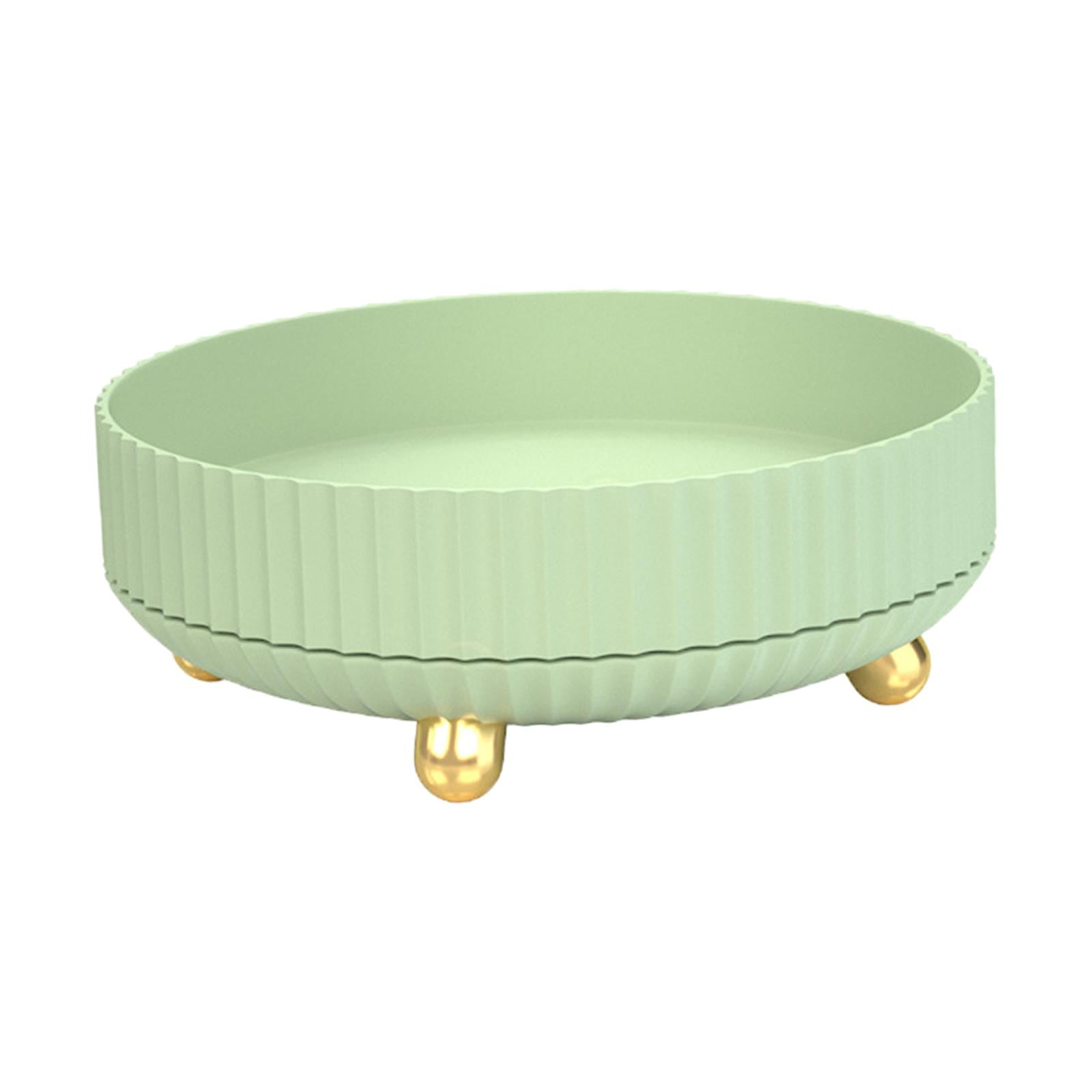 Magideal - Soporte Para Estante De Especias Con Rotación De 360, Armario Para Guardar Espacio, Organización De Armario, Bandeja Para Servir, Plato Giratorio Anti Verde