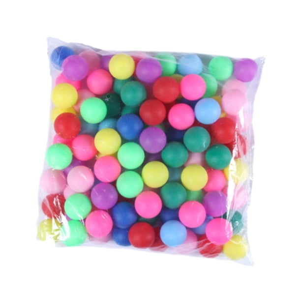 Pelotas de Pong, pelotas de tómbola, repuesto de entretenimiento, pelotas de juego de bingo multiusos de 40mm para suministros de fiesta, juegos de pi 150 piezas mixtas