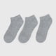 thumbnail image 3 of Calcetines Mujer Tripack Deportivos Cortos Mix Gris Corona, 3 of 4