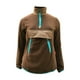thumbnail image 1 of Poleron de polar ANORAK'300 Café modelo mujer Talla M, 1 of 1