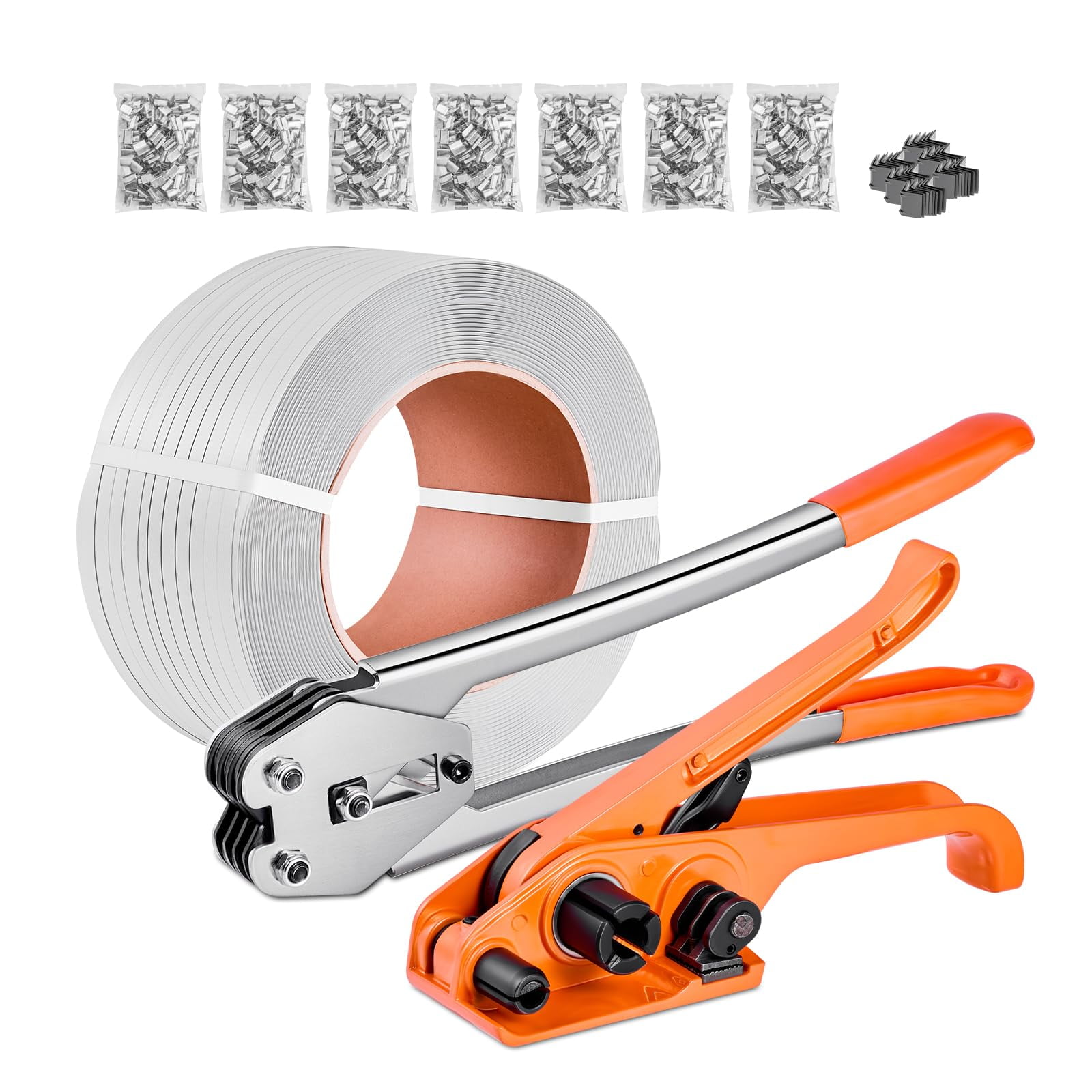 Kit De Correas Vevor Heavy Duty Con Correa De Polipropileno De 975 M