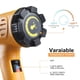 thumbnail image 3 of Pistola de calor SEEKONE 1800W 50°C-650°C de temperatura variable, 3 of 8