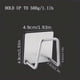 thumbnail image 4 of 1pc, Stainless Steel Sponge Holder, Sink Rack, Steel Ball Scrubber Holder, Sink Wall Mount Storage Rack, Kitchen Pot Lid Storage Hook, Kitchen Organizer, 4 of 4