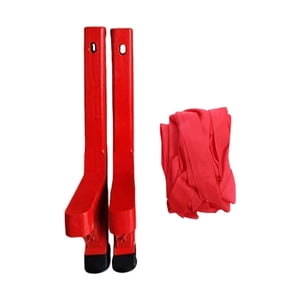 Magideal - 2 Piezas Zancos Tradicionales De Madera Juguete De Equilibrio Con Correas Ajustables Para Actividades Folclóricas Y Escénicas Apto Para Festivales Bai Largo 45 Cm