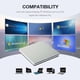 thumbnail image 4 of Unidad externa de CD DVD VikTck USB C Ultra Slim para MacBook, 4 of 6