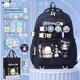 thumbnail image 1 of 2024 High-capacity Kawaii Backpack Accessories Anime Cartoon Anti-Theft Travel Aesthetic New Semester Gifts Light Bag Cute Pins, 1 of 3