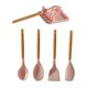 thumbnail image 4 of Juego De Utensilios De Cocina Para Casa De Muñecas, Accesorios Ricos, Adorno Para Casa De Muñecas 1:6, Rosa, 4 of 5