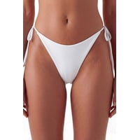 Samia - Bikini Colales Con Amarras Blanco