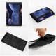 thumbnail image 5 of Miércoles Cartera Trifold para Hombres, 8 Ranuras para Tarjetas, 1 Ventana de ID, Tarjetero Delgado con Bolsillo de Efectivo con Cremallera para Uso Cotidiano, 5 of 6