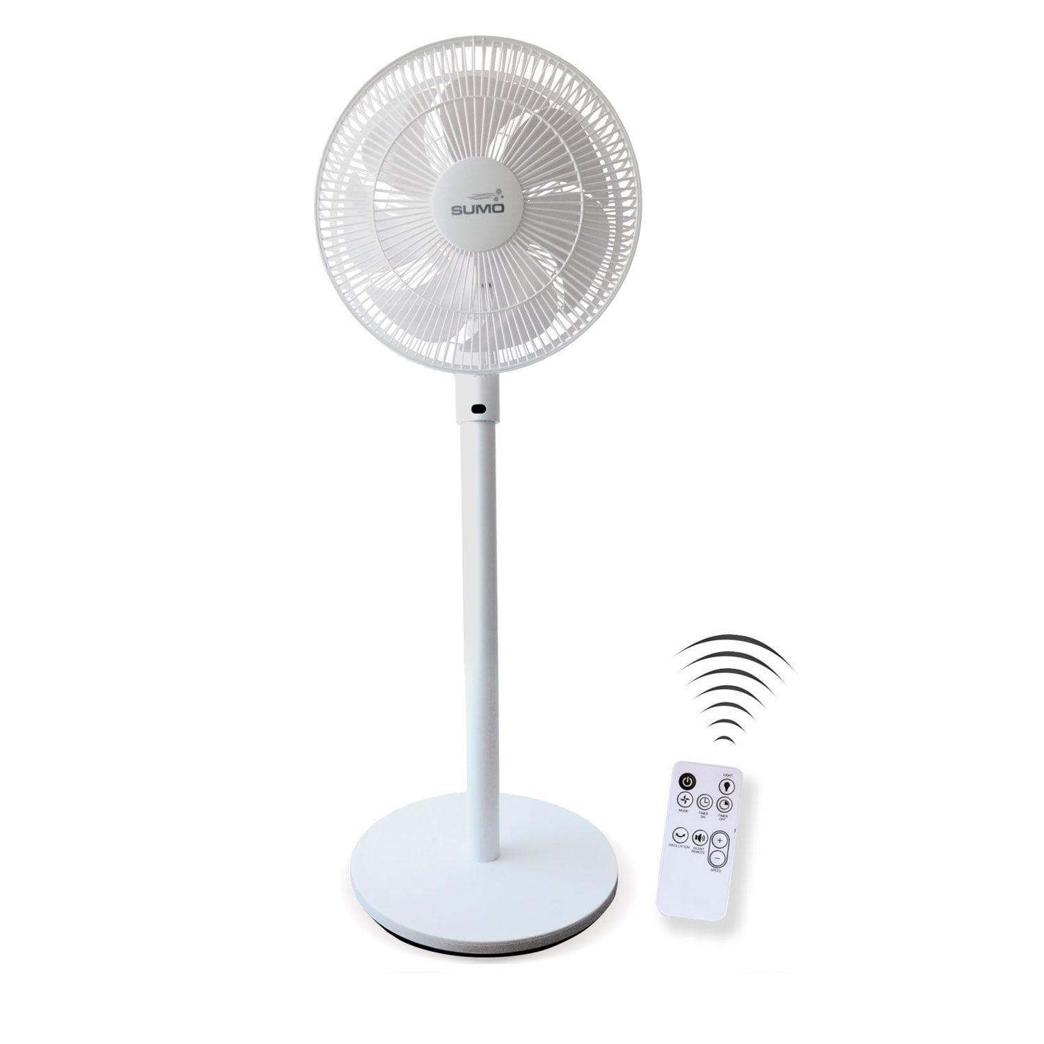 Sumo - Ventilador Ultra Silencioso Con Control Remoto De Pie Vp-88